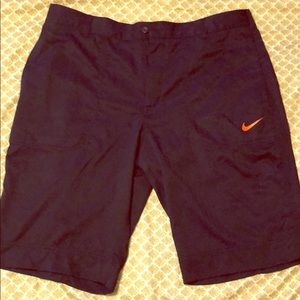 Nike Dri-Fit Navy Golf Shorts Size 36